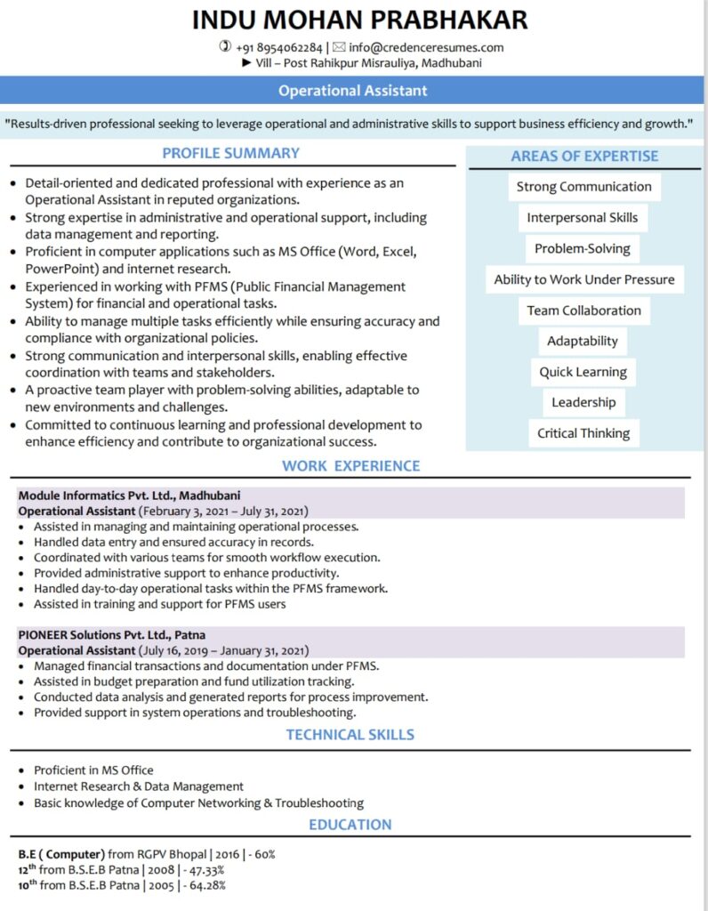 Textual Resumes