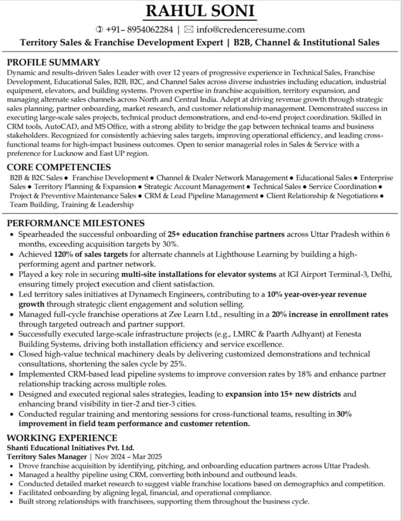 Textual Resumes
