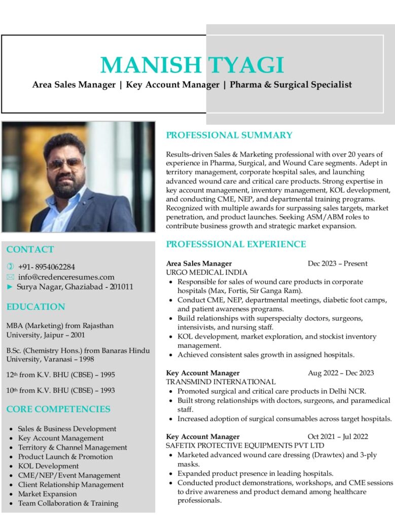 International Resume