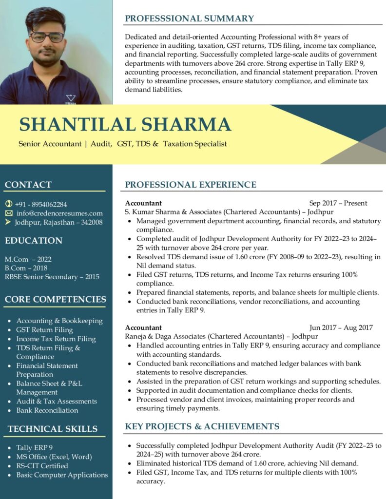 Visual Resume