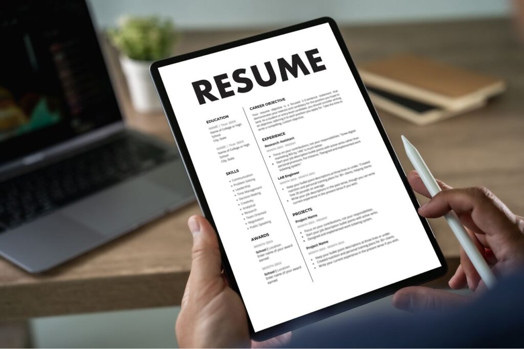 resume writing